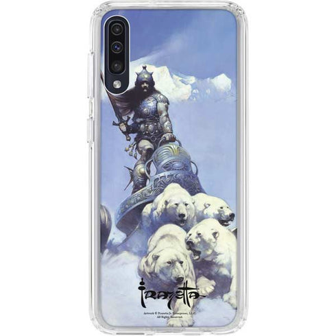 Frazetta Sliver Warrior Galaxy A50 Clear Case